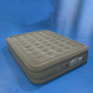 Matelas gonflable <span class=keywords><strong>surélevé</strong></span> automatique de taille queen, <span class=keywords><strong>lit</strong></span> gonflable à pompe rechargeable intégrée, <span class=keywords><strong>lit</strong></span> gonflable <span class=keywords><strong>surélevé</strong></span> pour le camping, la maison - Product Image 3