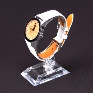 Support de présentation de bijoux transparent de style artistique, support en C pour montres et bracelets, accessoires de présentation de comptoir - Product Image 4