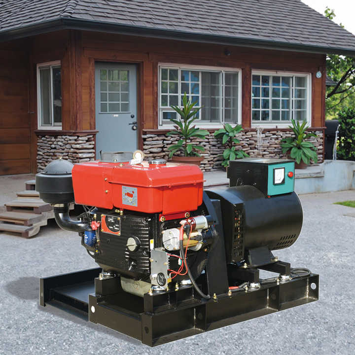 4kw 7kW Compact Diesel Generator Silent Operation 60dB Easy Maintenance ...