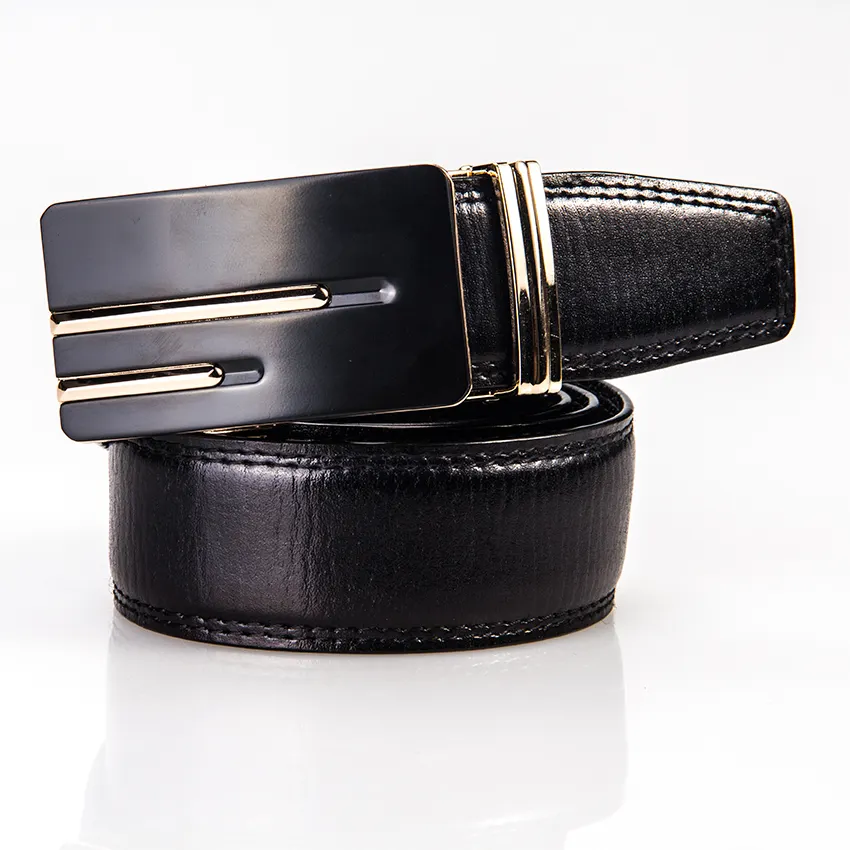 hot selling luxury brand leather belt men design genuine leather belt