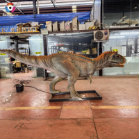 Carnotaure Animatronique Personnalisé - Mouvements et Textures Réalistes pour Parcs d'Attractions, Musées, Centres Commerciaux et Aéroports (Extérieur)