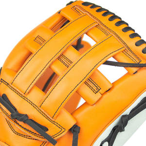 Guantes de béisbol negros para deportes al aire libre, alta calidad, práctica de Softball, talla libre, 12,5 - Product Image 6