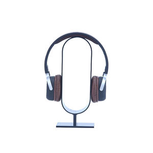 Nueva llegada de acrílico de escritorio PC auriculares soporte para auriculares PS4 PS5 soporte para auriculares para todos los tamaños de auriculares - Product Image 5