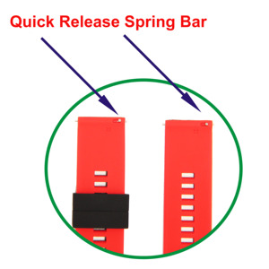Correa de Reloj de Silicona Boband de 20mm 22mm para GT/<span class=keywords><strong>GT2</strong></span>/GT3, Correa Deportiva Inteligente de Repuesto Universal de Dos Colores - Product Image 5