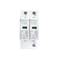 Parafoudre 1P 2P 3P 4P 20KA 40KA Double Phase Protection contre les surtensions domestiques SPD Protection contre les surtensions CA