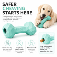 Jouet à mâcher durable et réaliste en caoutchouc qui couine, pour chiens de garde, pour l'enrichissement interactif et la correction dentaire, pour tous les types de chiens, exportation mondiale