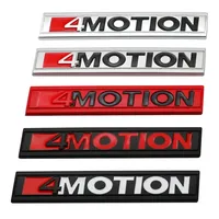 Autocollants d'emblème de coffre arrière 4Motion, logo de voiture, effet métallique 3D, auto-adhésifs, ABS, Tiguan B8, style automobile