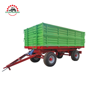 Semirremolque de Carga Lateral de 6 Toneladas para Madera, Volquete Hidráulico para ATV, Plegable, con Luz Trasera <span class=keywords><strong>LED</strong></span> para Remolque Agrícola - Product Image 4