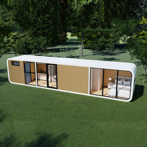 Maison modulaire préfabriquée abordable fabriquée en usine en Chine pour la vie et la location de cabines Apple de 20 pieds pour l'hôtel et le salon - Product Image 4