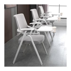 Buena silla <span class=keywords><strong>de</strong></span> oficina escandinava moderna con escritorio retráctil para <span class=keywords><strong>Academia</strong></span> corporativa y escuela <span class=keywords><strong>de</strong></span> idiomas - Product Image 2