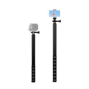 Perche à <span class=keywords><strong>selfie</strong></span> en gros pour fabricants, compatible avec les caméras sportives GoPro, perche d'extension portable pour prise de vue en extérieur - Product Image 4