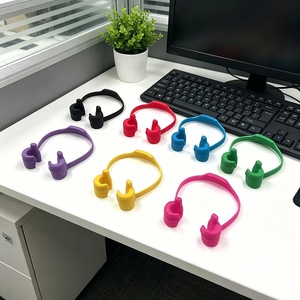 Creative thumb-sized phone holder, home desktop lazy <b>stand</b>, universal tablet desktop phone holder - Product Image 2