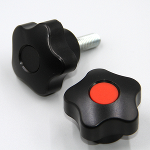 प्लास्टिक नायलॉन टी आकार पांच बिंदु सात कोण स्टार अखरोट पेंच फर्नीचर दरवाजे और खिड़कियां मैकेनिकल घुंडी संभाल - Product Image 3