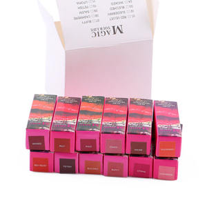 热销12色化妆口红阴茎造型蘑菇持久保湿红唇哑光唇膏 - Product Image 3