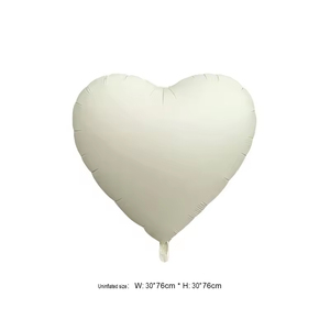 Globos de Papel de Aluminio Mate de 30 Pulgadas con Forma de Estrella y Corazón para Fiestas de Cumpleaños Infantiles y Día de San Valentín - Product Image 3