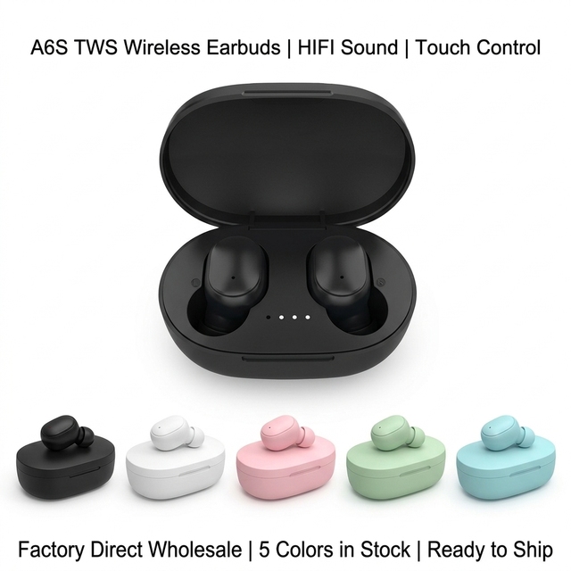 Wholesale B2B Earbuds Earphones E7S TWS Earphone with Noise Cancelling Waterproof Earphones