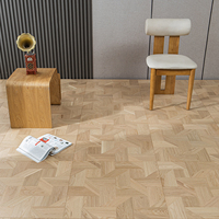 Parquet multicouche en chêne naturel à prix compétitif, parquet artistique pour projets de construction haut de gamme