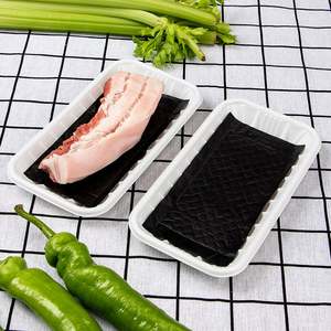 Almohadilla Absorbente de Humedad Ecológica y de Alta Calidad de 180*100 mm, Almohadilla Absorbente de Líquidos para Carne Fresca, Frutas y Verduras con SAP - Product Image 4