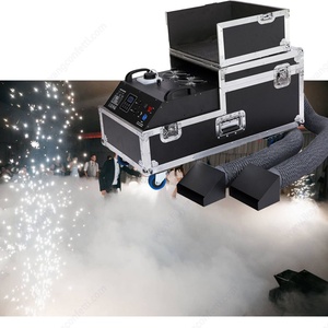 3000W bassa che giace nebbia macchina acqua a doppia uscita macchina fumo di terra per la fase di nozze festa in discoteca - Product Image 4