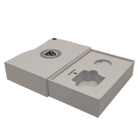 Emballage de boîte rigide en carton recyclé biodégradable durable, imprimé sur mesure OEM, pour appareil photo, électronique grand public, magnétique