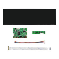 Kit DIY d'écran LCD Y60 12,6 pouces 1920x515 USB 40 broches EDP carte LCD Vsdisplay 126 écran LCD Nv126B5M-N41 pour boîtier PC