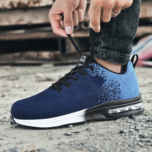 <span class=keywords><strong>Zapatos</strong></span> de seguridad de trabajo industrial con punta de acero transpirables compuestos ligeros para hombres y mujeres con piel superior deporte de invierno Jogger Factory - Product Image 2