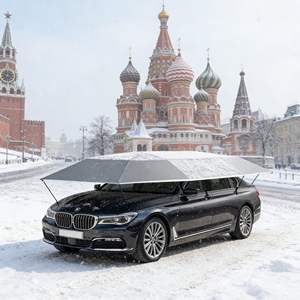 Vente chaude, directement de l'usine, auvent de voiture, parasol automatique pour voiture, grande taille, pour la protection contre le soleil et la pluie en extérieur - Product Image 2