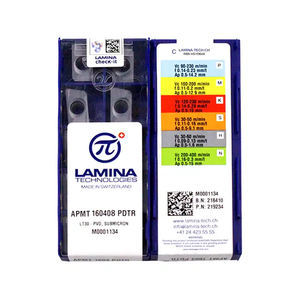 APMT 160408 PDTR LT30 Insert en carbure de tungstène d'origine suisse de haute qualité 100% - Product Image 1