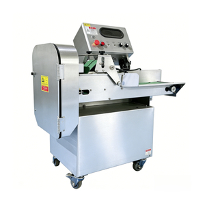Machine de découpe et de tranchage de légumes 600-1000 KG/H pour piments, chou frisé, gombo, laitue, épinards, céleri, oignon vert, poireau - Product Image 1