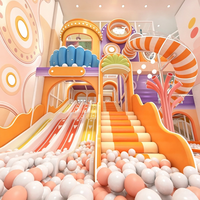 HELLO CAT Nouvelle Conception Personnalisée Aire de Jeux Commerciale pour Enfants, Ensemble de Jeux Souples pour Fêtes d'Enfants, Équipement de Jeux Intérieur