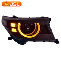 Feux JSL pour Toyota Land Cruiser, projecteur de phare, lentille 2008-2015, phare LED, phare avant, DRL, accessoires automobiles