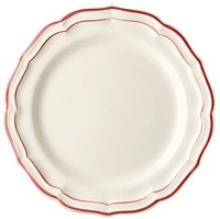 Assiette en céramique de style européen, exquise, élégante et haut de gamme, à bordure coquillage, pour mariage, fête, hôtel, maison, restaurant