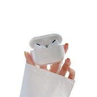 Étui pour écouteurs sans fil AirPods 4, coque transparente minimaliste en TPU souple, compatible avec les 2e et 3e générations