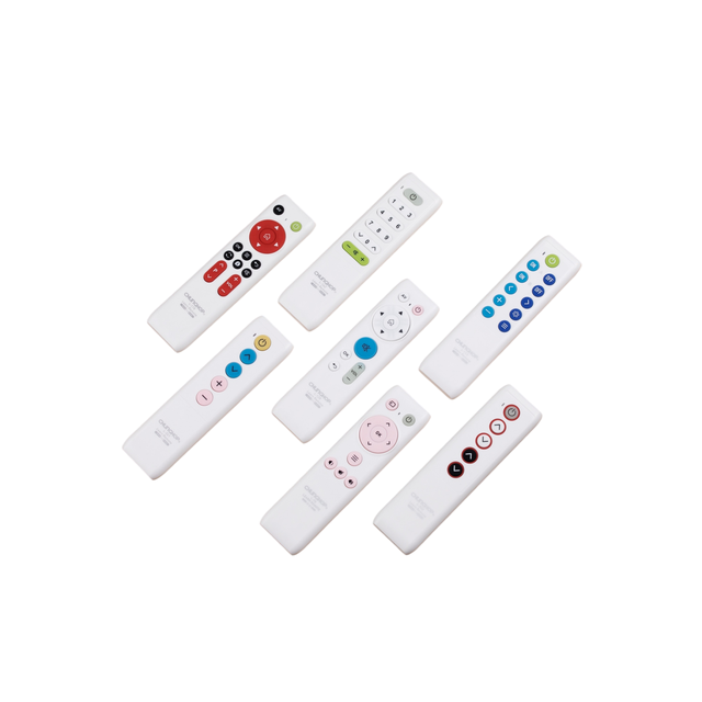 CHUNGHOP L-1201 White Series Learning Universal Remote Control with Soft Buttons for Elderly