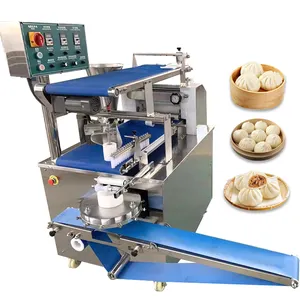 Kleine automatische Maschine zur Herstellung von gedämpften gefüllten Brötchen Baozi-Herstellungsmaschine