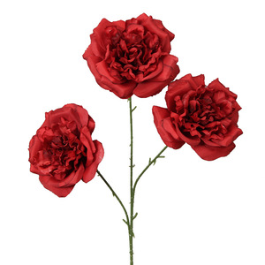 Roses artificielles à branche unique en soie pour décorations de mariage, arrangements de plafond et allées, accessoires de décoration intérieure - Product Image 1