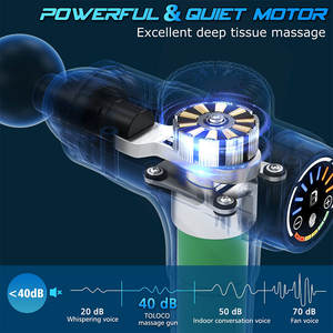 Pistola de Masaje Centurylux, Vibrador Pequeño, Masajeador de Percusión <span class=keywords><strong>Digital</strong></span> Personalizado, Pistola de Masaje Muscular de Tejido Profundo - Product Image 3
