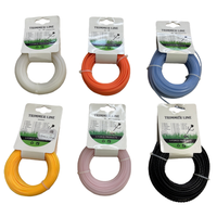 Fil de coupe manuel en nylon multicolore rond de 0,095 pouce (2,4 mm), 3 livres, 855 pieds de longueur, prix usine OEM