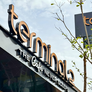 Biển hiệu quảng cáo ngoài trời chất lượng cao LC, đèn <span class=keywords><strong>LED</strong></span> chiếu sáng mặt trước, logo tùy chỉnh, biển hiệu kinh doanh, chữ <span class=keywords><strong>LED</strong></span> tùy chỉnh cho cửa hàng kinh doanh - Product Image 6