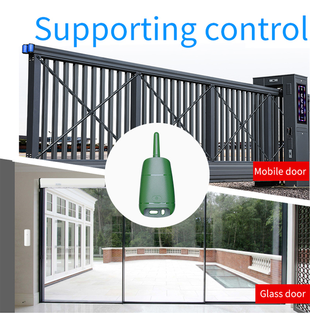YET894+YET2226 Bidirectional FSK 433Mhz Transceiver Kit Remote Control and Receiver AC/DC 9-24V Waterproof Garage Door Opener