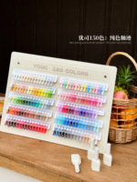 Ensemble de vernis gel solides de 150 couleurs, sans HEMA, kit professionnel pour l'art des ongles