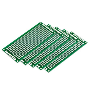 20Pcs Kit Prototype PCB Double Face-2X8, <span class=keywords><strong>3X7</strong></span>, 4X6, 5X7 Cartes FR4 étamées-Cartes Perf Universelles pour le Bricolage - Product Image 5