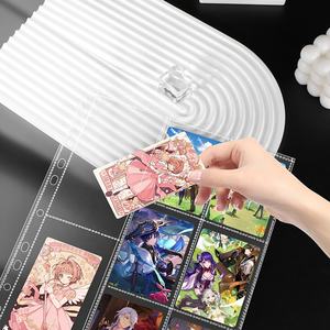 A4 kpop <span class=keywords><strong>photo</strong></span> classeur page intérieure album insert 100 microns 8 grilles irrégulière simple face recharge pvc et sans acide page de recharge - Product Image 5