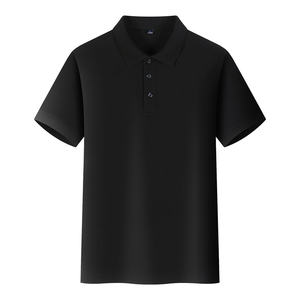 Polo neutro Rendimiento de secado rápido Camisa muscular informal Camiseta deportiva elástica de golf Polo para hombre - Product Image 2
