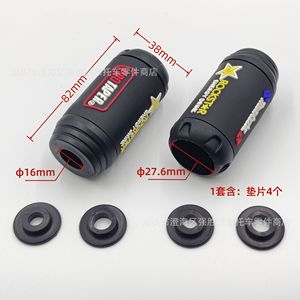 Poignée de guidon en caoutchouc anti-chute Pro Taper Rockstar Monster pour moto, protection de fourche avant, 22 mm - Product Image 5