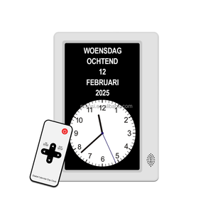 Giá rẻ người cao tuổi-Alzheimer & đồng hồ mất trí nhớ 25 báo động-Thuốc-Đồng hồ ngày kỹ thuật số cho nhà sản xuất bán buôn và ODM & OEM - Product Image 3