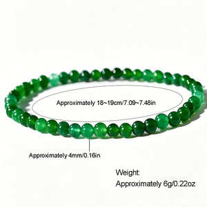 Pulsera de piedra de amatista Natural de 4mm, pulsera de cuentas de sodolita de cuarzo rosa, pulsera elástica de energía positiva curativa, joyería Unisex - Product Image 3