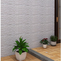 Revêtement mural extérieur en porcelaine moderne, design pierre 3D, briques décoratives, 300x600mm, antidérapant, antibactérien, résistant aux acides