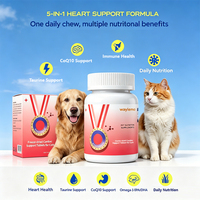 Complément Vitaminique pour Chiens Waylemo Pet Health Care, Coenzyme Q10, Taurine, Soutien Cardiaque pour Chiens et Chats, Comprimés pour la Santé Cardiovasculaire