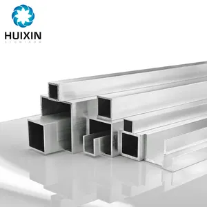 20x40 Rectangular Mullion Aluminum Profile Aluminum Alloy Square Tube Supplier